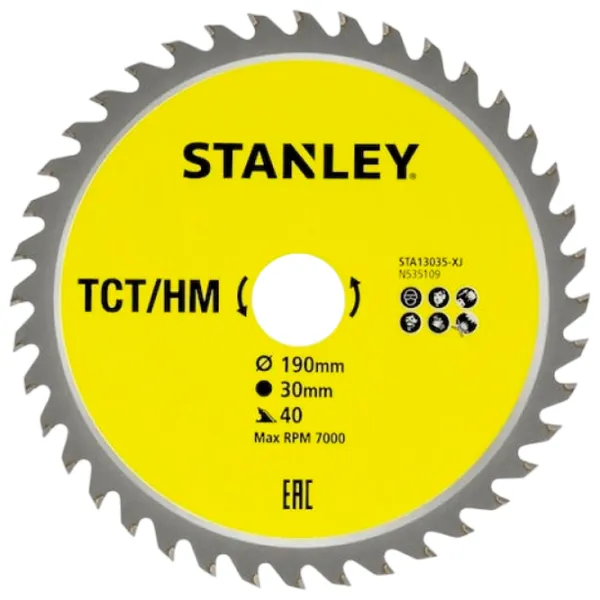 Disc circular Stanley STA13035  photo 1