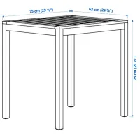 Набор мебели для террасы Ikea Nammaro Дерево / Дерево / Дерево / Коричневый photo 4