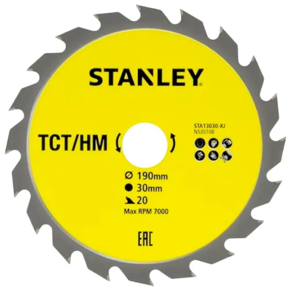 Циркулярный диск Stanley STA13030  photo 1