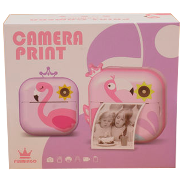 Фотоаппарат Flamingo Camera Print M5-D2 6920240328532 3+ / Разноцветный Розовый photo 1