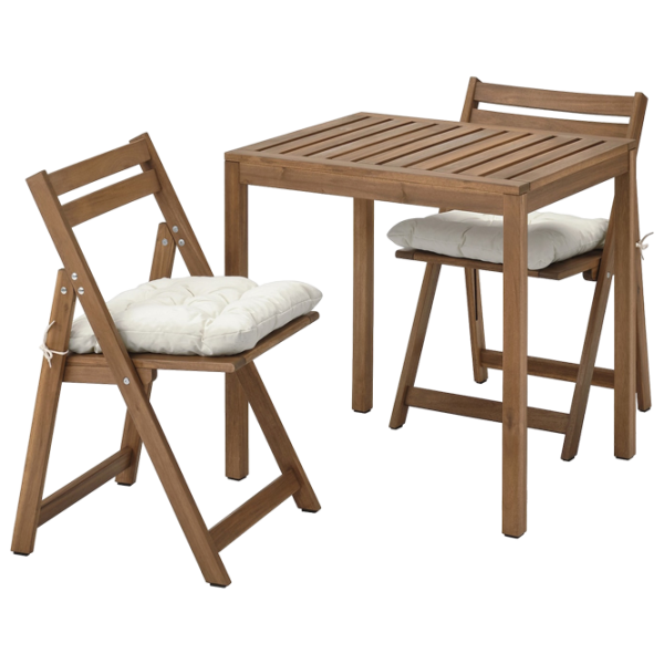 Set mobilă terasă Ikea Nammaro/Kuddarna Lemn / Lemn / Lemn / Light Brown photo 1 Set mobilă terasă Ikea Nammaro/Kuddarna Lemn / Lemn / Lemn / Light Brown photo 1