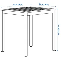 Набор мебели для террасы Ikea Nammaro/Kuddarna Дерево / Дерево / Дерево / Светло-коричневый photo 6