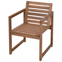Набор мебели для террасы Ikea Nammaro/Kuddarna Дерево / Дерево / / Светло-коричневый photo 5