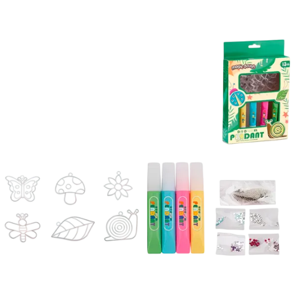 Set de creație Essa Toys Peadant Picturi cu insecte 5041 3+ / Multicolor Multicolor photo 1