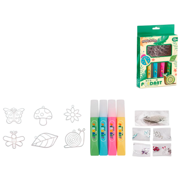 Set de creație Essa Toys Peadant Picturi cu insecte 5041 3+ / Multicolor Multicolor photo 1