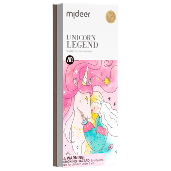 Set de creație Mideer Watercolour Painting Unicorn Legend MD4297 3+ / Multicolor Multicolor photo 1