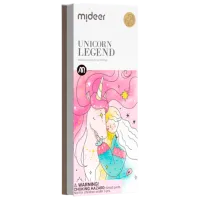 Set de creație Mideer Watercolour Painting Unicorn Legend MD4297 3+ / Multicolor Multicolor