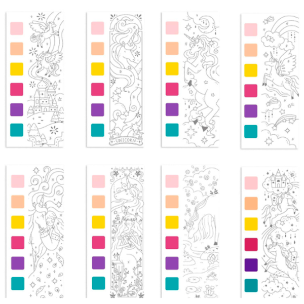 Set de creație Mideer Watercolour Painting Unicorn Legend MD4297 3+ / Multicolor Multicolor photo 6