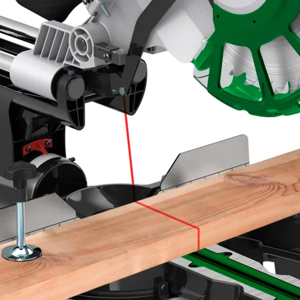 Fierăstrău pentru tăieri înclinate Holzstar KGZ 210 E 210 mm / Gray photo 2