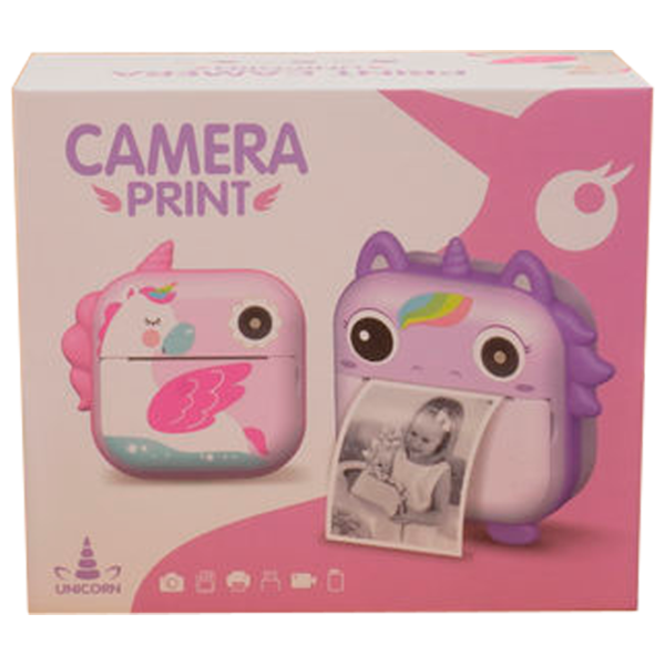 Фотоаппарат Flamingo Camera Print M5-D1 6920240328525 3+ / Разноцветный Фиолетовый photo 1