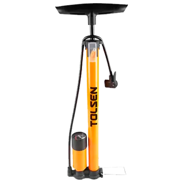 Pompă pentru biciclete Tolsen 65505 Orange Black photo 1