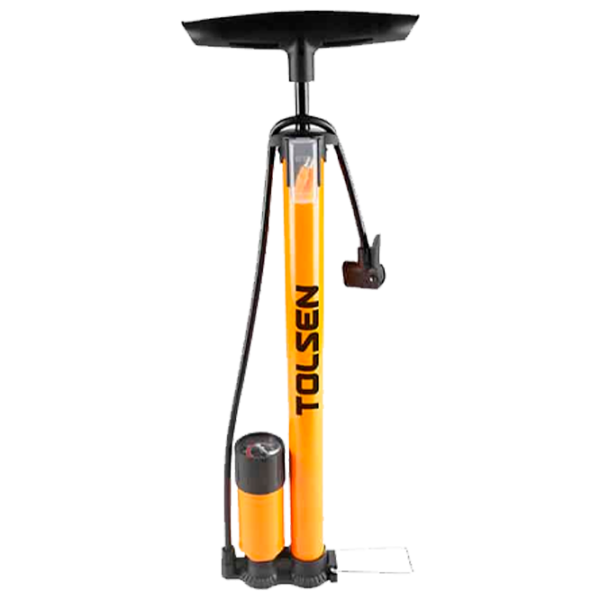 Pompă pentru biciclete Tolsen 65505 Orange Black photo 1
