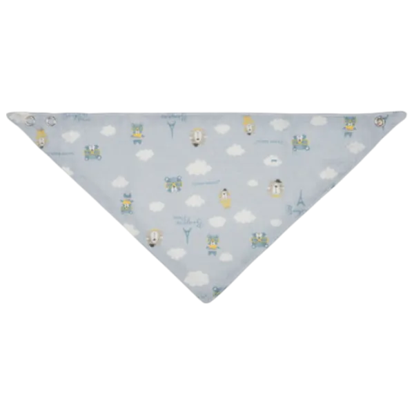 Слюнявчик Canpol 26/900 Классическая / Муслин / Синий photo 3