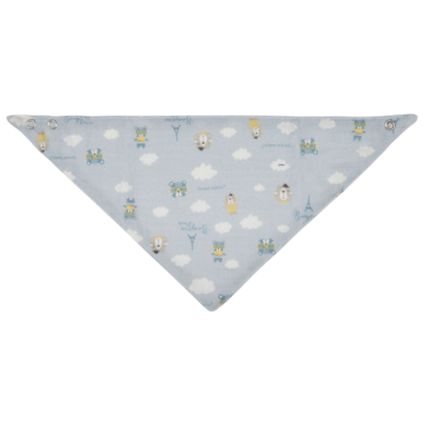 Слюнявчик Canpol 26/900 Классическая / Муслин / Синий photo 3