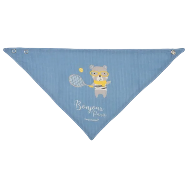 Слюнявчик Canpol 26/900 Классическая / Муслин / Синий photo 5