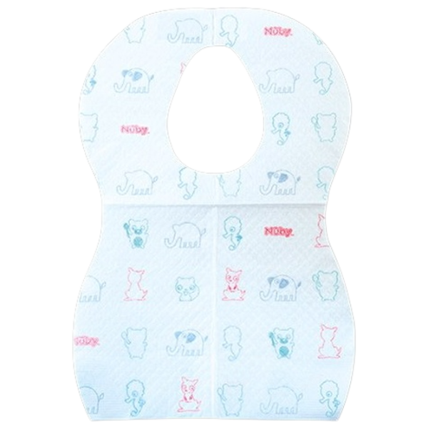 Слюнявчик Nuby ID4153 Классическая / Hârtie / Разноцветный photo 2