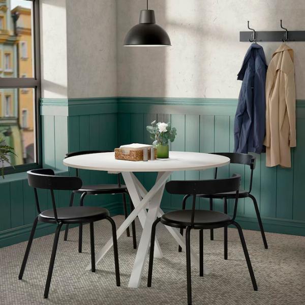 Masă de bucătărie fixă Ikea Mariedamm PAL/ White photo 2 Masă de bucătărie fixă Ikea Mariedamm PAL/ White photo 2