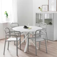 Кухонный стол зафиксированный Ikea Mariedamm ДСП/ Белый photo 5