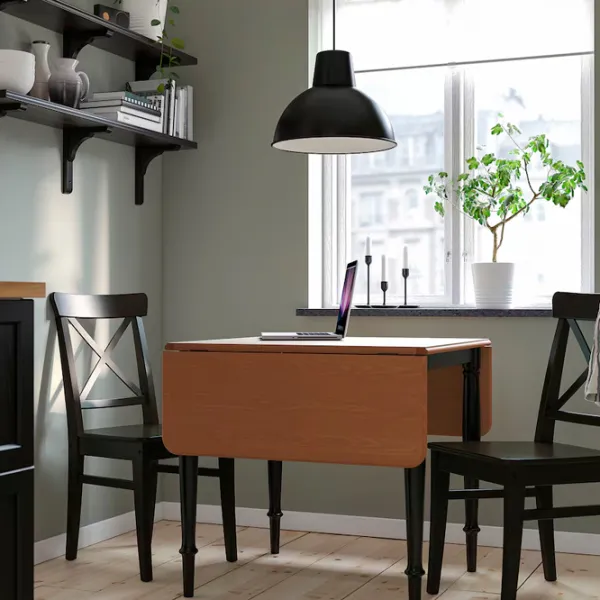 Masă de bucătărie pliabilă Ikea Danderyd PAL/ Brown photo 2