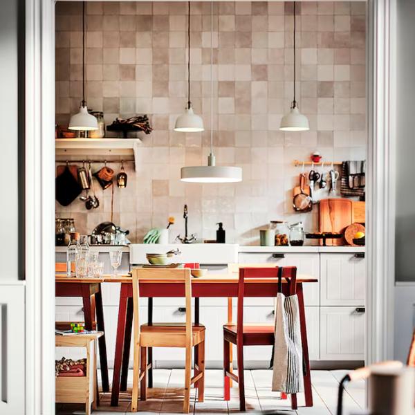 Masă de bucătărie fixă Ikea Pinntorp PAL/ Stejar Sonoma photo 4