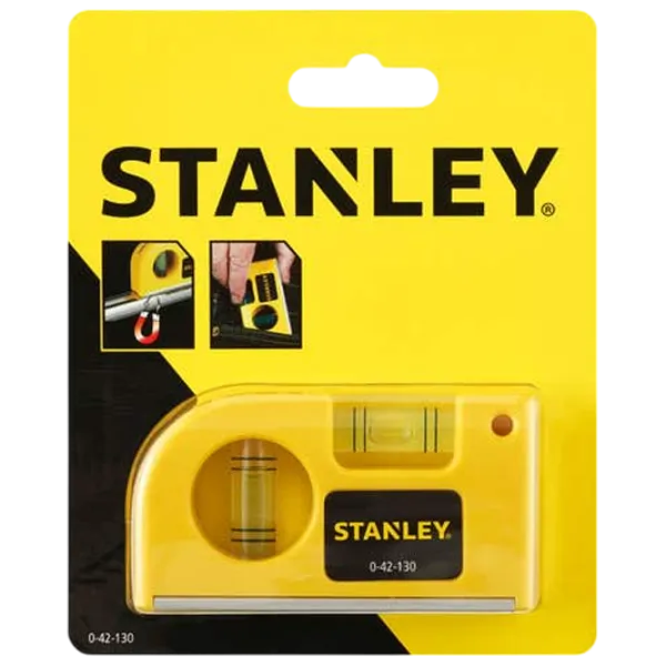 Nivelă de buzunar Stanley 0-42-130 Plastic photo 3