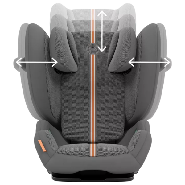 Детское автокресло Cybex Solution G i-Fix Plus  3 года - 12 лет / 36 кг / Lava photo 4