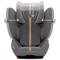 Scaun auto Cybex Solution G i-Fix Plus 3 ani - 12 ani / 36 kg / Lava photo 4