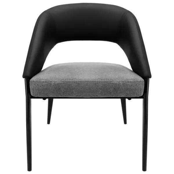 Scaun de bucătărie Jumi Bergamo Stofă/ Black Gray photo 1 Scaun de bucătărie Jumi Bergamo Stofă/ Black Gray photo 1