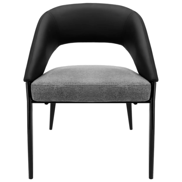 Scaun de bucătărie Jumi Bergamo Stofă/ Black Gray photo 1 Scaun de bucătărie Jumi Bergamo Stofă/ Black Gray photo 1