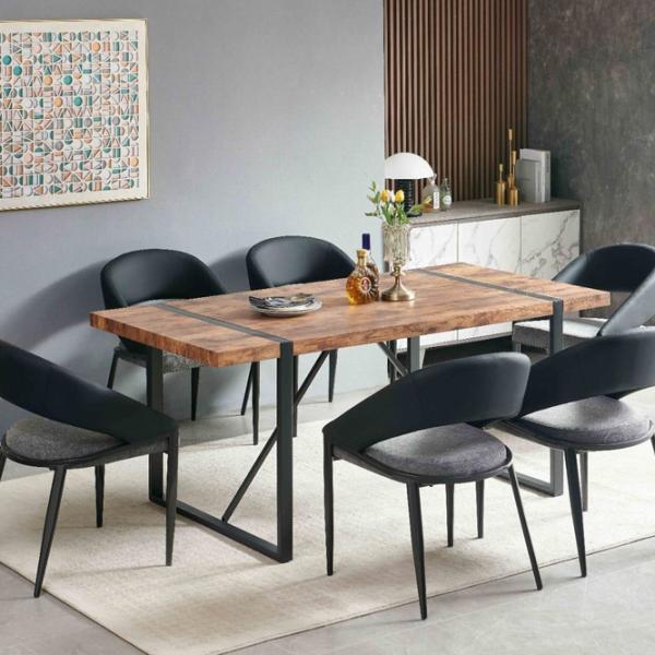 Scaun de bucătărie Jumi Bergamo Stofă/ Black Gray photo 4 Scaun de bucătărie Jumi Bergamo Stofă/ Black Gray photo 4