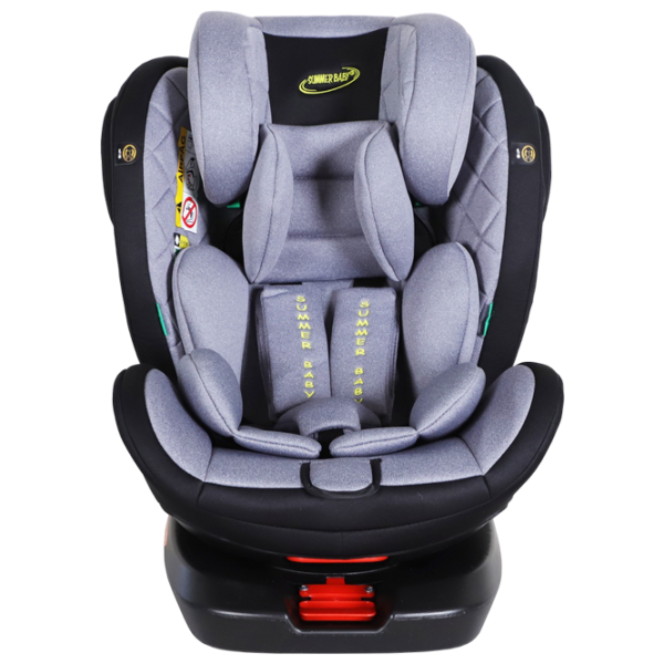 Scaun auto Summer Baby Faro I-Size 0 luni - 12 ani / 36 kg / Gray photo 2 Scaun auto Summer Baby Faro I-Size 0 luni - 12 ani / 36 kg / Gray photo 2