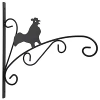 Suport pentru ghiveci ProGarden 55364  Black / Metal