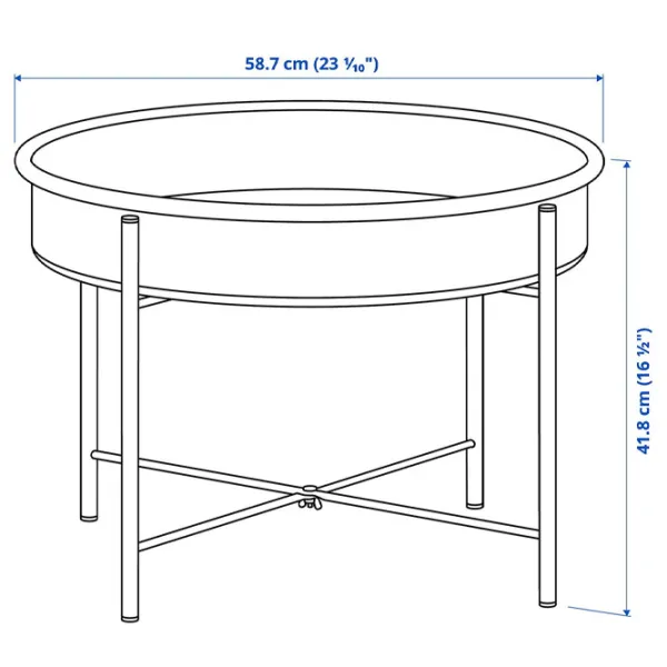 Подставка для горшка Ikea Kulturskog  Light Green / Металл photo 2