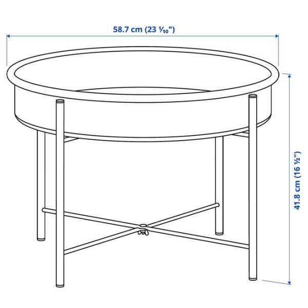 Подставка для горшка Ikea Kulturskog  Light Green / Металл photo 2