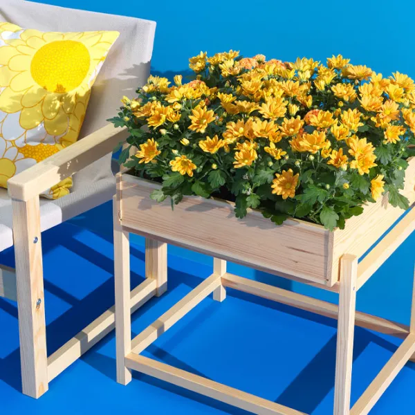 Подставка для горшка Ikea Primarskog Wood / Дерево photo 2
