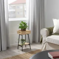 Suport pentru ghiveci Ikea Vaniljstang Wood / Metal photo 2