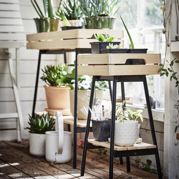 Подставка для горшка Ikea Vaniljstang Wood / Металл photo 3