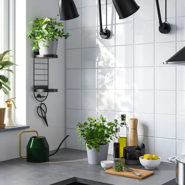 Подставка для горшка Ikea Skuggrona Черный / Металл photo 3