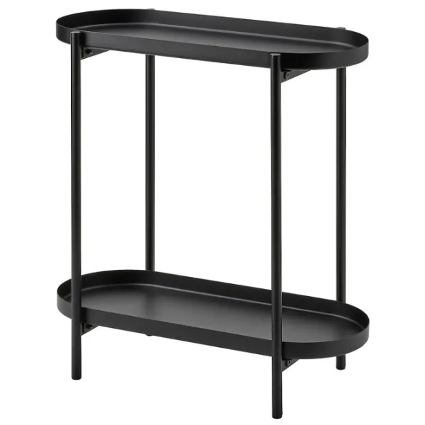 Цветочная полка Ikea Olivblad Черный / Металл photo 1