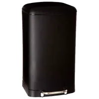 Мусорное ведро Five Ariane 30л / Нержавеющая сталь / Черный