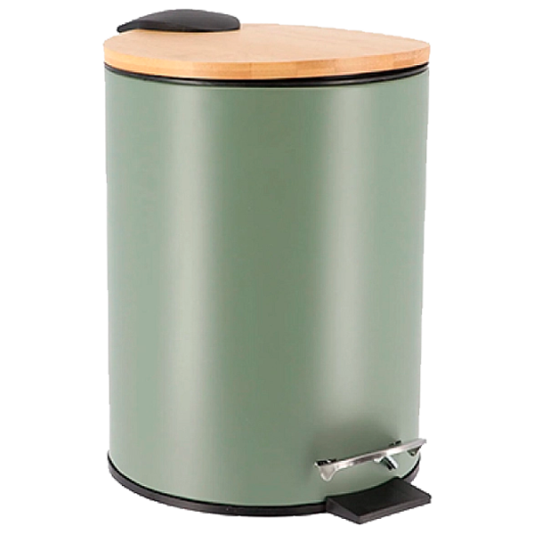 Coș de gunoi Tendance 55690 3l / Bambus / Dark Green photo 1