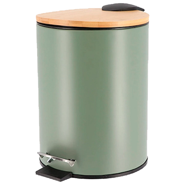 Coș de gunoi Tendance 55690 3l / Bambus / Dark Green photo 2