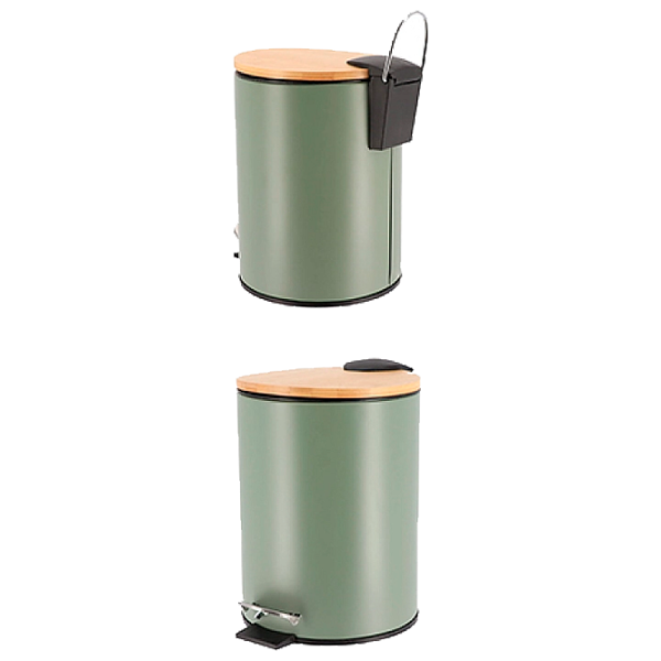 Coș de gunoi Tendance 55690 3l / Bambus / Dark Green photo 6