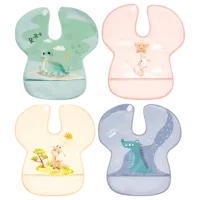 Слюнявчик Sevi Bebe 12 Классическая / Полиуретан / Разноцветный