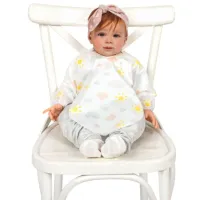 Bavetă Sevi Bebe Sleeved Bib Cămașă / Poliester / White photo 3