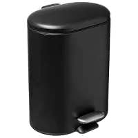 Мусорное ведро Five Siliflex 6л / Металл / Черный