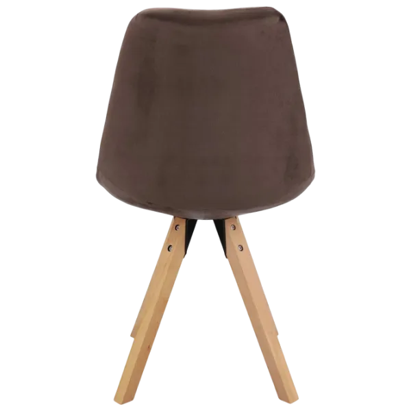 Кухонный стул Jumi Saida Ткань/ Коричневый Wood photo 5 Кухонный стул Jumi Saida Ткань/ Коричневый Wood photo 5