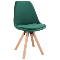 Кухонный стул Jumi Saida Ткань/ Зеленый Wood photo 2