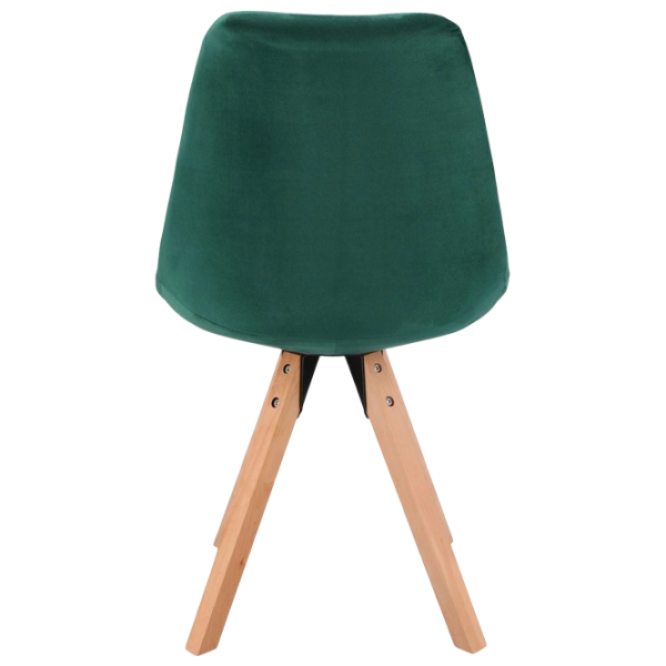 Scaun de bucătărie Jumi Saida Stofă/ Green Wood photo 5 Scaun de bucătărie Jumi Saida Stofă/ Green Wood photo 5