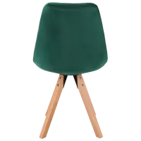 Кухонный стул Jumi Saida Ткань/ Зеленый Wood photo 5